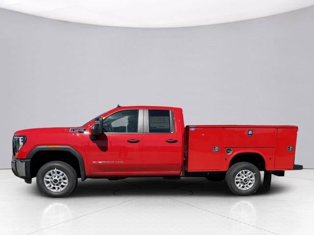 2026 GMC Sierra 2500 HD Pro in Cardinal Red — front three-quarter view