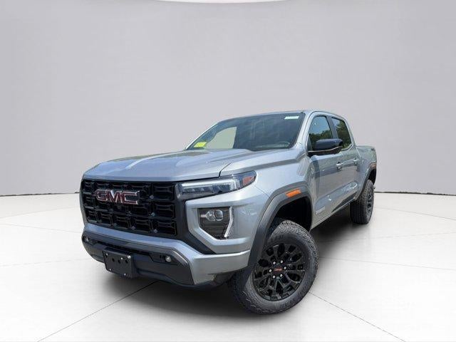 2026 GMC Canyon Elevation in Sterling Metallic — front three-quarter view