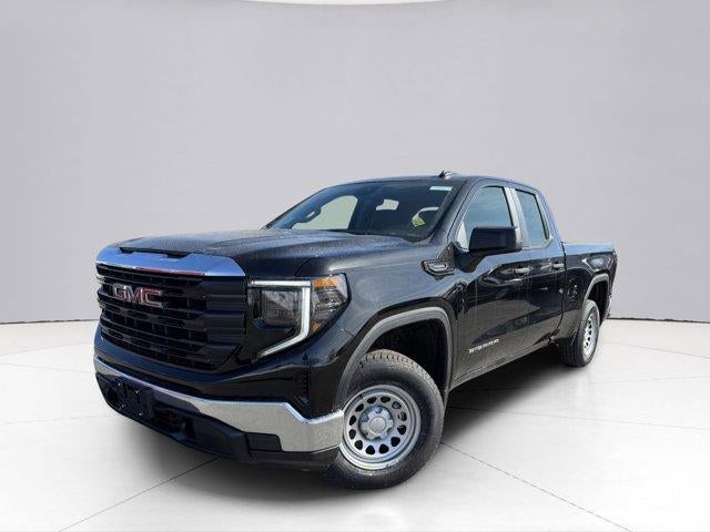 2026 GMC Sierra 1500 Pro in Onyx Black — front three-quarter view