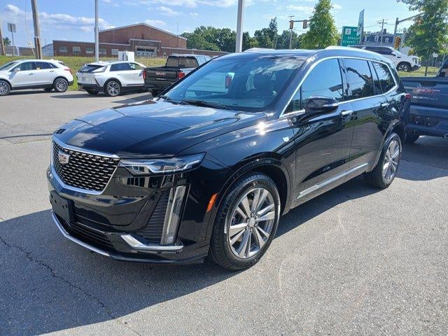 2024 Cadillac XT6 Premium Luxury in Stellar Black Metallic — front three-quarter view
