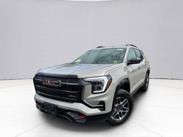 2026 GMC Terrain AT4 in Riverstone Metallic — front three-quarter view