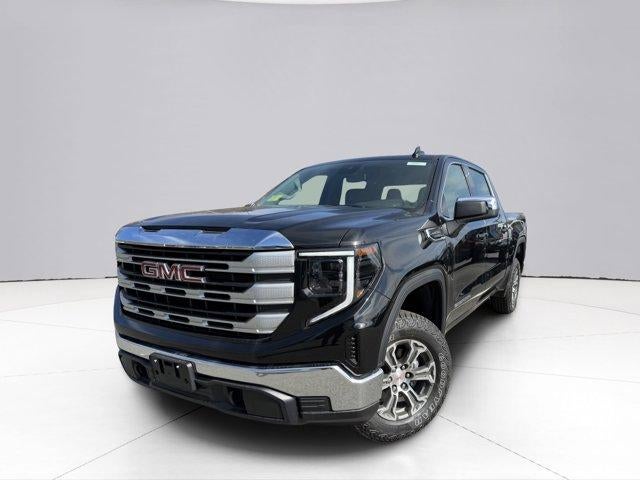 2026 GMC Sierra 1500 SLE in Onyx Black — front three-quarter view