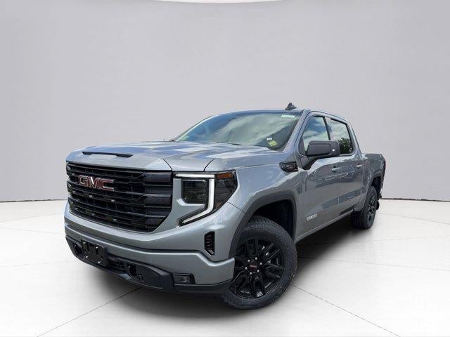 2026 GMC Sierra 1500 Elevation in Sterling Metallic — front three-quarter view